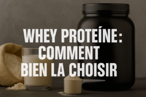 Choisir sa whey protéine
